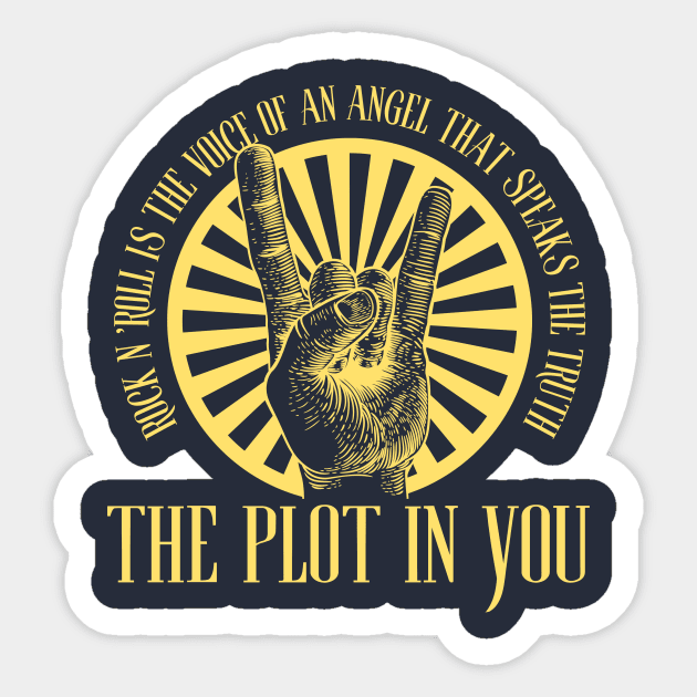 The Plot in You Sticker by aliencok